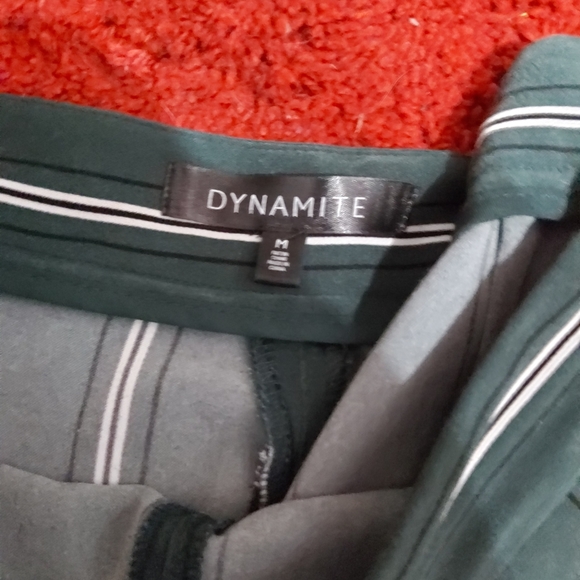 Dynamite green striped pant - Picture 5 of 8
